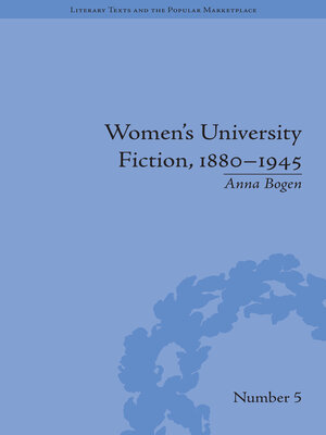 cover image of Women's University Fiction, 1880–1945